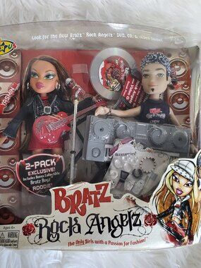 Bratz Rock Angelz Collectible 2 Pack Yasmin & Eitan Exclusive Dolls
